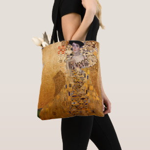 Gustav Klimt portrait of Adel Bloch Bauer 1907 Tote Bag