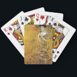 GUSTAV KLIMT - Portrait of Adele Bloch-Bauer 1907 Playing Cards<br><div class="desc">GUSTAV KLIMT - Portrait of Adele Bloch-Bauer 1907
Oil,  silver,  and gold on canvas; reproduction</div>