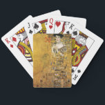 GUSTAV KLIMT - Portrait of Adele Bloch-Bauer 1907 Playing Cards<br><div class="desc">GUSTAV KLIMT - Portrait of Adele Bloch-Bauer 1907
Oil,  silver,  and gold on canvas; reproduction</div>