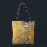GUSTAV KLIMT - Portrait of Adele Bloch-Bauer 1907 Tote Bag<br><div class="desc">GUSTAV KLIMT - Portrait of Adele Bloch-Bauer 1907
Oil,  silver,  and gold on canvas; reproduction</div>