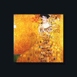 Gustav Klimt Portrait of Adele Bloch-Bauer Canvas Print<br><div class="desc">Gustav Klimt Portrait of Adele Bloch-Bauer Canvas Print. Oil painting on canvas from 1912. This work represents Klimt’s first portrait of Adele Bloch-Bauer,  featuring the famous gold leaf of Klimt's golden phase. A great gift for fans of Gustav Klimt,  Art Nouveau,  and iconic portrait art.</div>