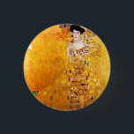 Gustav Klimt Portrait of Adele Bloch-Bauer I 3 Cm Round Badge<br><div class="desc">Gustav Klimt Portrait of Adele Bloch-Bauer I Button</div>