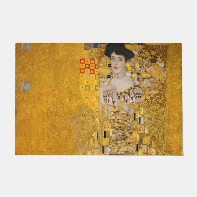 Gustav Klimt - Portrait of Adele Bloch-Bauer I Doormat (Front)