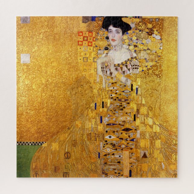 Gustav Klimt Portrait of Adele Bloch-Bauer I Jigsaw Puzzle (Vertical)