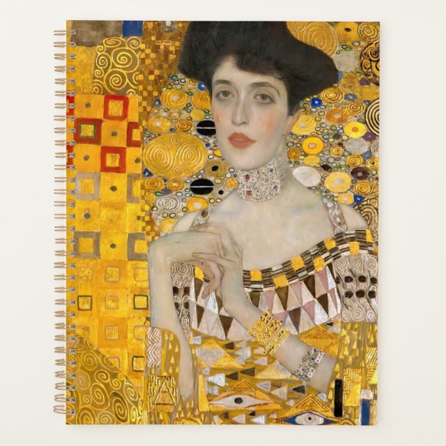 Gustav Klimt - Portrait of Adele Bloch-Bauer I Planner (Front)