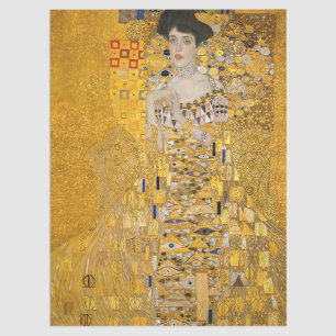 Gustav Klimt - Portrait of Adele Bloch-Bauer I Tissue Paper