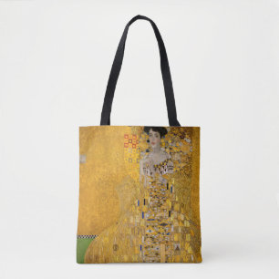 Gustav Klimt - Portrait of Adele Bloch-Bauer I Tote Bag