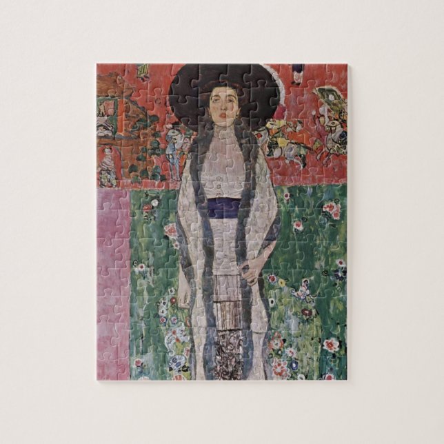 Gustav Klimt Portrait of Adele Bloch-Bauer II Jigsaw Puzzle (Vertical)