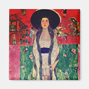 Gustav Klimt Portrait of Adele Bloch-Bauer II Magnet