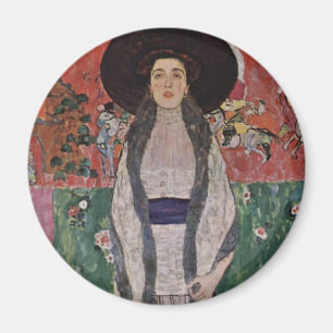 Gustav Klimt Portrait of Adele Bloch-Bauer II Magnet