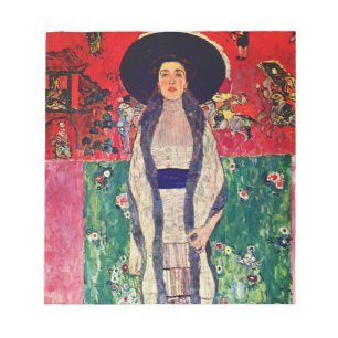 Gustav Klimt Portrait of Adele Bloch-Bauer II Notepad