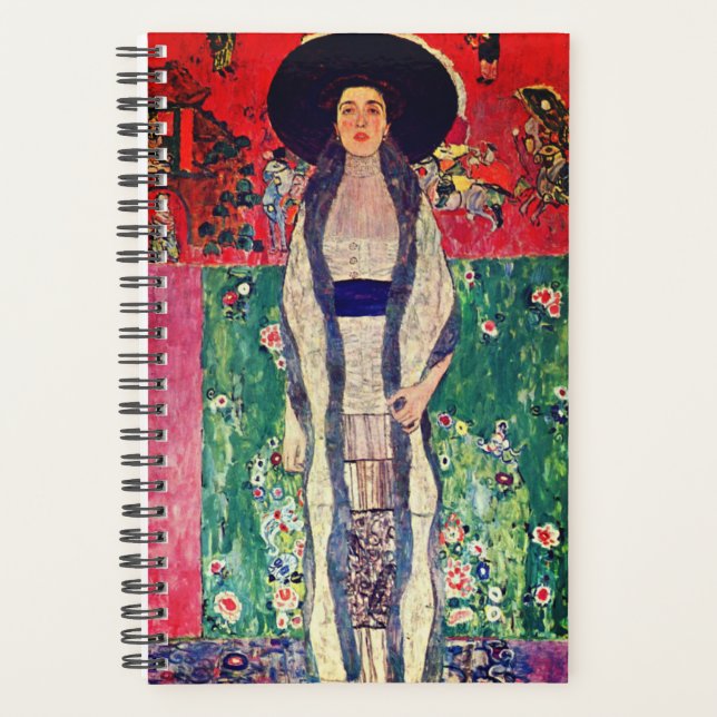 Gustav Klimt Portrait of Adele Bloch-Bauer II Planner (Front)