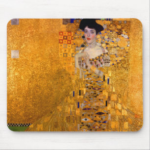 Gustav Klimt Portrait of Adele Bloch Bauer Mouse Mat