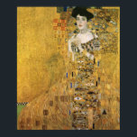 Gustav Klimt - Portrait Of Adele Bloch Bauer Poster<br><div class="desc">Gustav Klimt (July 14, 1862 – February 6, 1918) was an Austrian symbolist painter and one of the most prominent members of the Vienna Secession movement. Klimt is noted for his paintings, murals, sketches, and other objets d'art. Klimt's primary subject was the female body, and his works are marked by...</div>