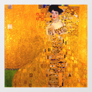 Gustav Klimt Portrait of Adele Bloch Bauer Window Cling