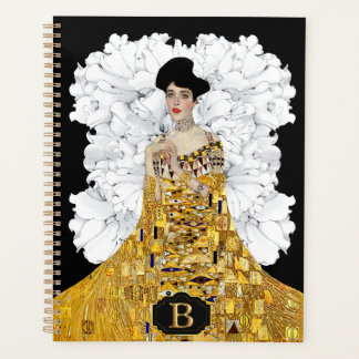GUSTAV KLIMT-PORTRAIT OF ADELE BLOCH MONOGRAMMED PLANNER