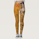 Gustav Klimt Portrait of Adele GalleryHD Vintage Leggings<br><div class="desc">Gustav Klimt. Portrait of Adele Bloch-Bauer I. c. 1907. Oil,  silver and gold on canvas. Original fine art masterpiece painting by famous Austrian Art Nouveau artist Gustav Klimt.</div>