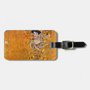 Gustav Klimt Portrait of Adele GalleryHD Vintage Luggage Tag