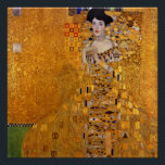 Gustav Klimt Portrait of Adele GalleryHD Vintage Poster<br><div class="desc">Gustav Klimt. Portrait of Adele Bloch-Bauer I. c. 1907. Oil,  silver and gold on canvas. Original fine art masterpiece painting by famous Austrian Art Nouveau artist Gustav Klimt.</div>