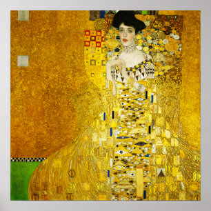 Gustav Klimt Portrait of Adele Poster