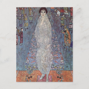 Gustav Klimt- Portrait of Baroness Bachofen-Echt Postcard