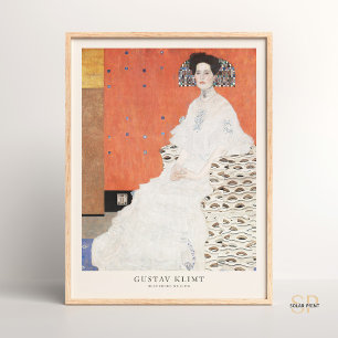 Gustav Klimt Portrait of Fritza Riedler Art Print