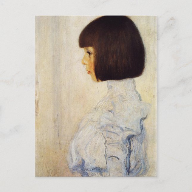 Gustav Klimt Portrait of Helene Klimt Postcard (Front)