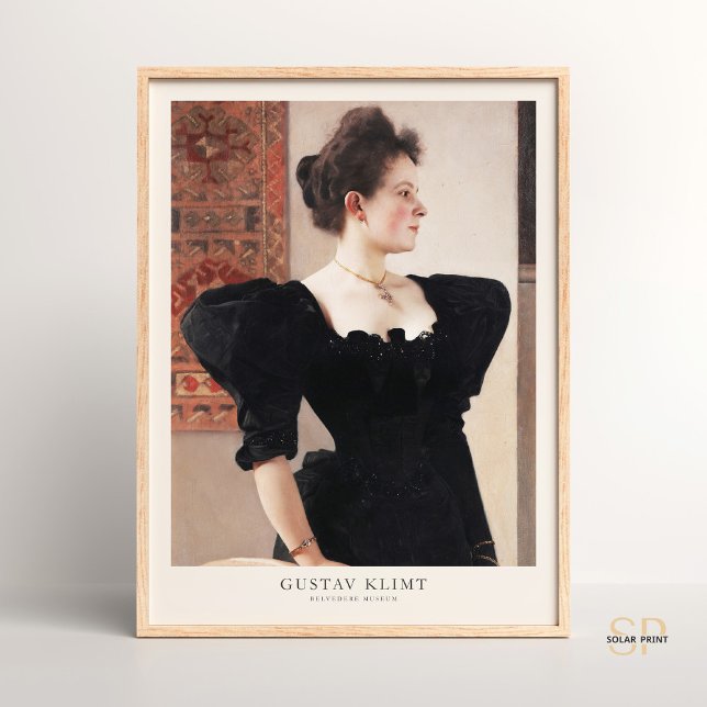 Gustav Klimt Portrait of Marie Breunig Painting Poster (Creator Uploaded)