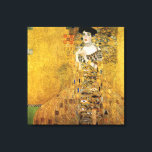 GUSTAV KLIMT - Portret van Adèle Bloch-Bauer 1907 Canvas Print<br><div class="desc">GUSTAV KLIMT - Portret van Adèle Bloch-Bauer 1907</div>