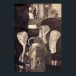 Gustav Klimt Poster ~  jurisprudence final state<br><div class="desc">Gustav Klimt - fine art poster</div>