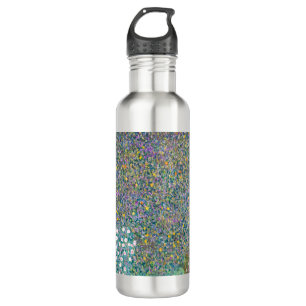 Gustav Klimt - Rosebushes under the Trees 710 Ml Water Bottle