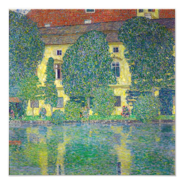 Gustav Klimt - Schloss Kammer am Attersee III Photo Print (Front)