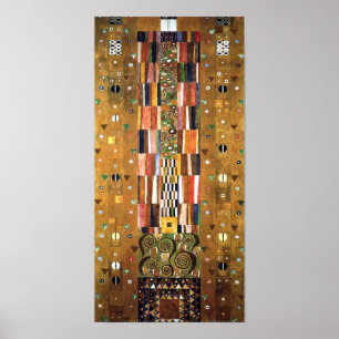 Gustav Klimt Stoclet Frieze Dekor Poster