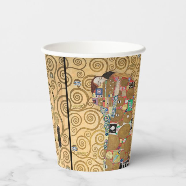 Gustav Klimt - Stoclet Frieze Tree of Life Paper Cups (Back)