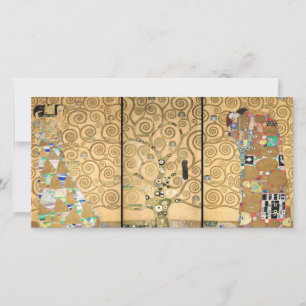 Gustav Klimt - Stoclet Frieze Tree of Life Thank You Card