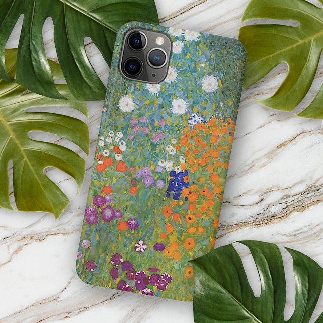 Gustav Klimt Summer Floral Fine Art Painting 1907 Case-Mate iPhone Case (Creator Uploaded)