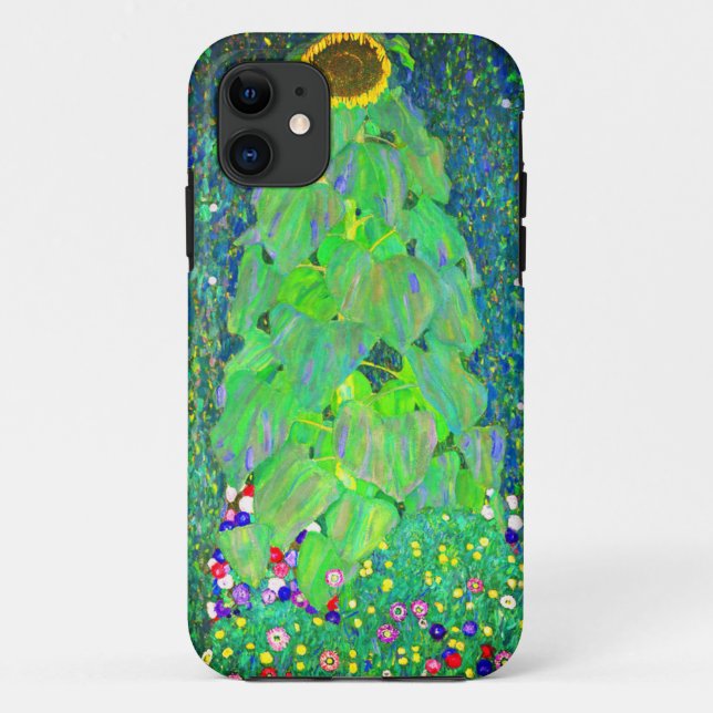 Gustav Klimt Sunflower Case-Mate iPhone Case (Back)