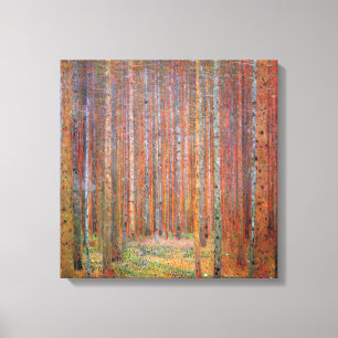 Gustav Klimt - Tannenwald I Canvas Print