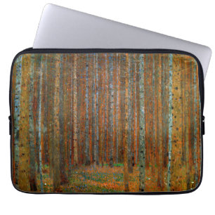 Gustav Klimt - Tannenwald Pine Forest Laptop Sleeve