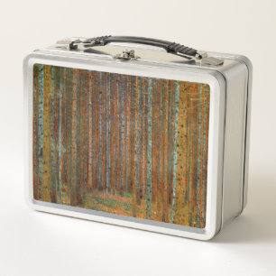 Gustav Klimt - Tannenwald Pine Forest Metal Lunch Box