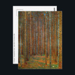 Gustav Klimt - Tannenwald Pine Forest Postcard<br><div class="desc">Fir Forest / Tannenwald Pine Forest - Gustav Klimt,  Oil on Canvas,  1902</div>