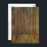 Gustav Klimt - Tannenwald Pine Forest Postcard<br><div class="desc">Fir Forest / Tannenwald Pine Forest - Gustav Klimt,  Oil on Canvas,  1902</div>