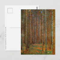 Gustav Klimt - Tannenwald Pine Forest