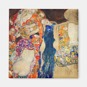 Gustav Klimt - The Bride (unfinished) Magnet