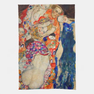Gustav Klimt - The Bride (unfinished) Tea Towel