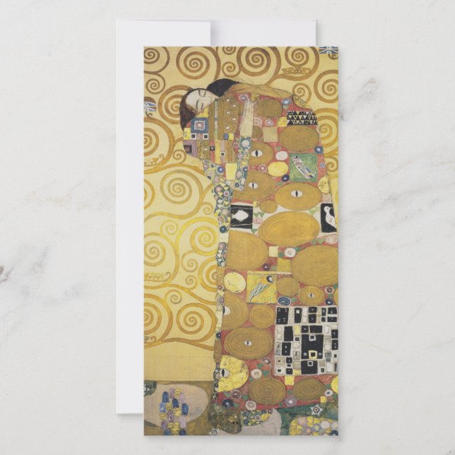 Gustav Klimt - The Embrace Holiday Card (Front)