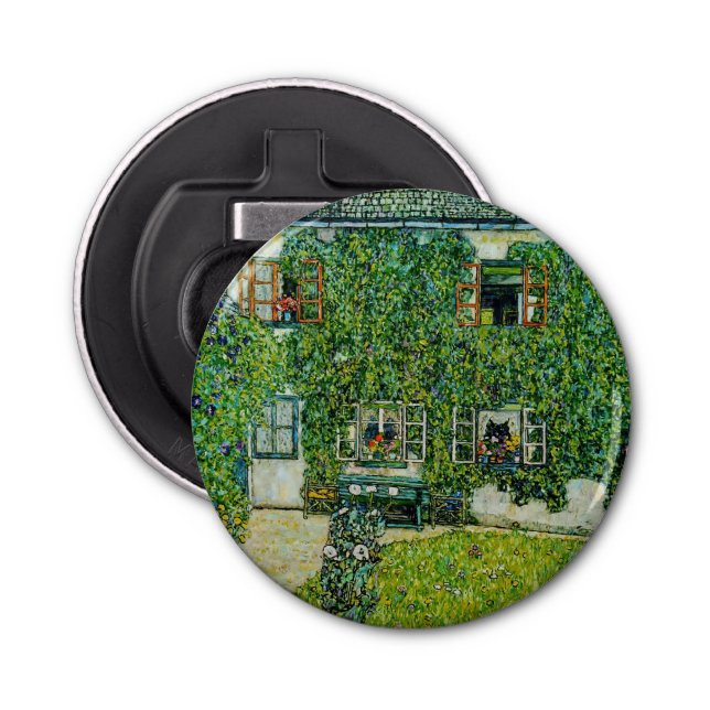 Gustav Klimt - The House of Guardaboschi Bottle Opener (Front)
