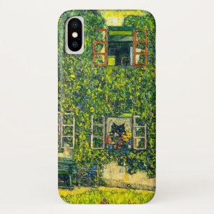 Gustav Klimt The House of Guardaboschi iPhone X Case