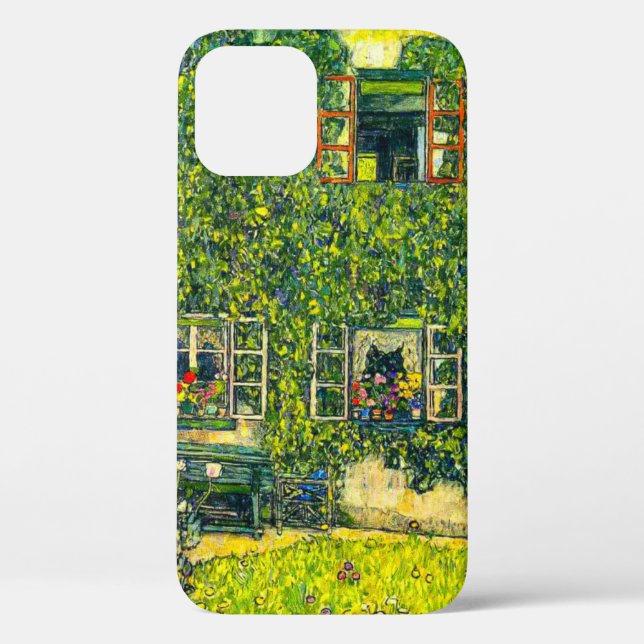 Gustav Klimt The House of Guardaboschi Case-Mate iPhone Case (Back)