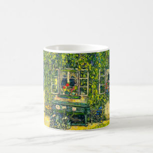 Gustav Klimt The House of Guardaboschi Coffee Mug